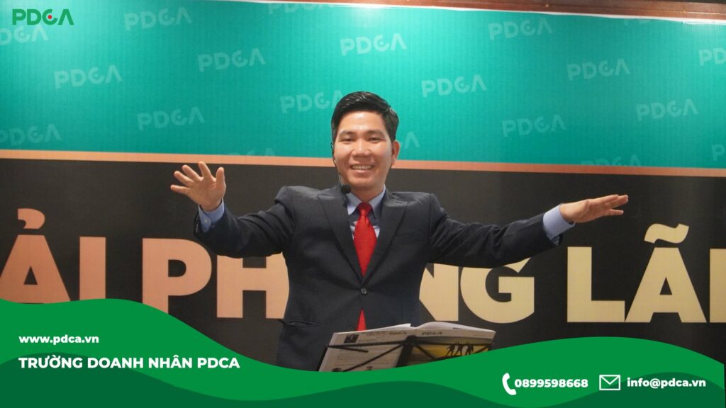 MR. Hoàng Đình Trọng Chủ Tịch Trường Doanh Nhân PDCA
